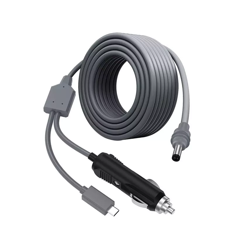 2-i-1 Starlink DC til USB-C bilopladerkabel