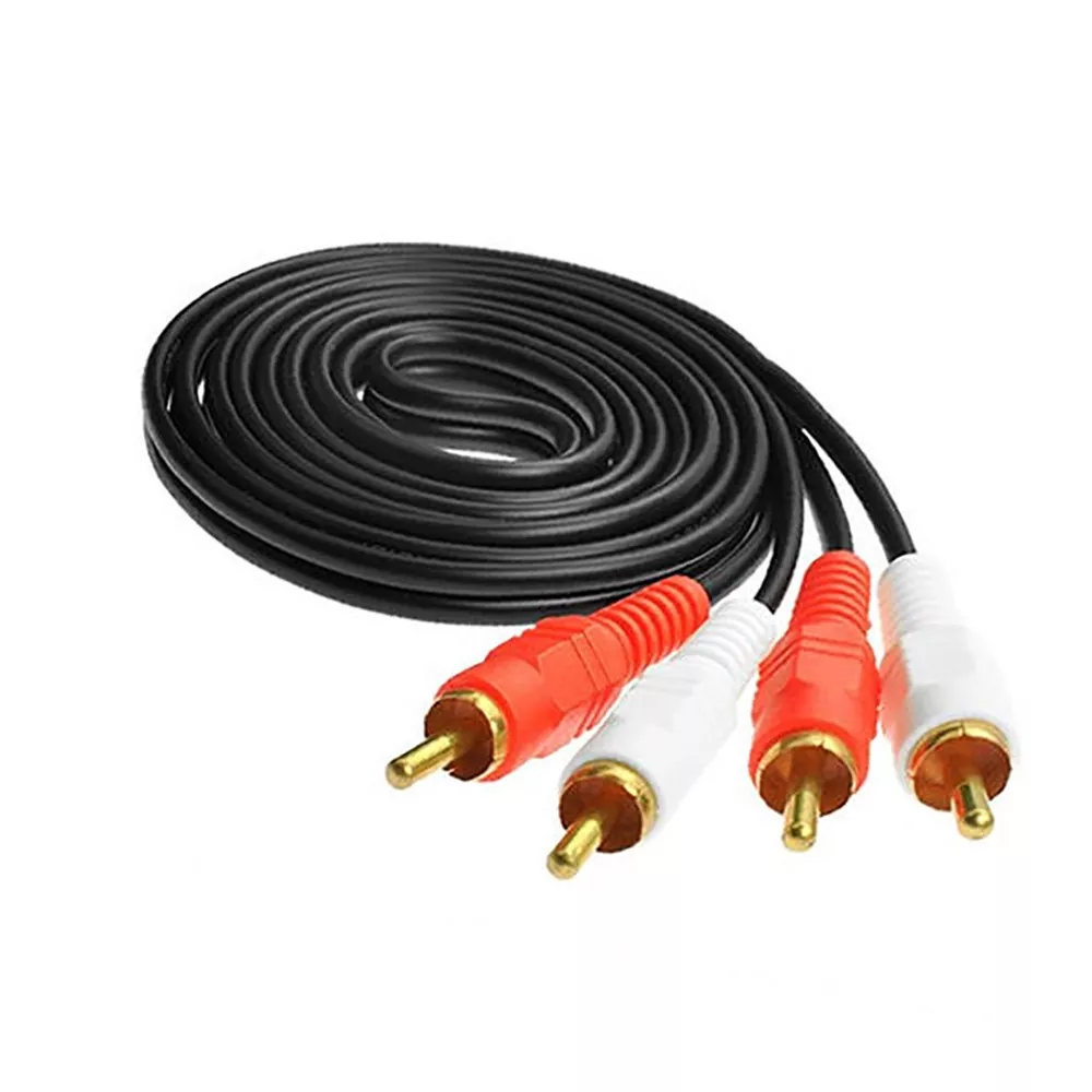 2 RCA til 2 RCA kabel