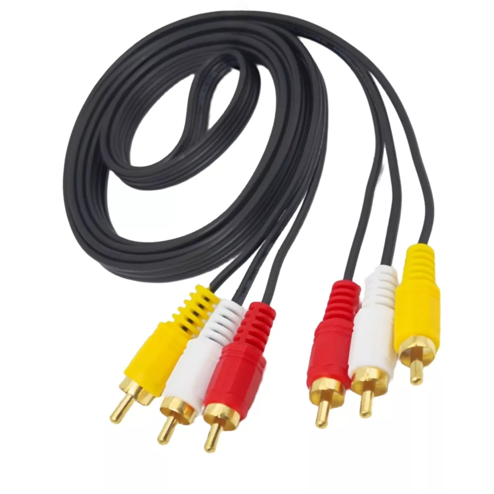 3,5 mm til RCA-kabel