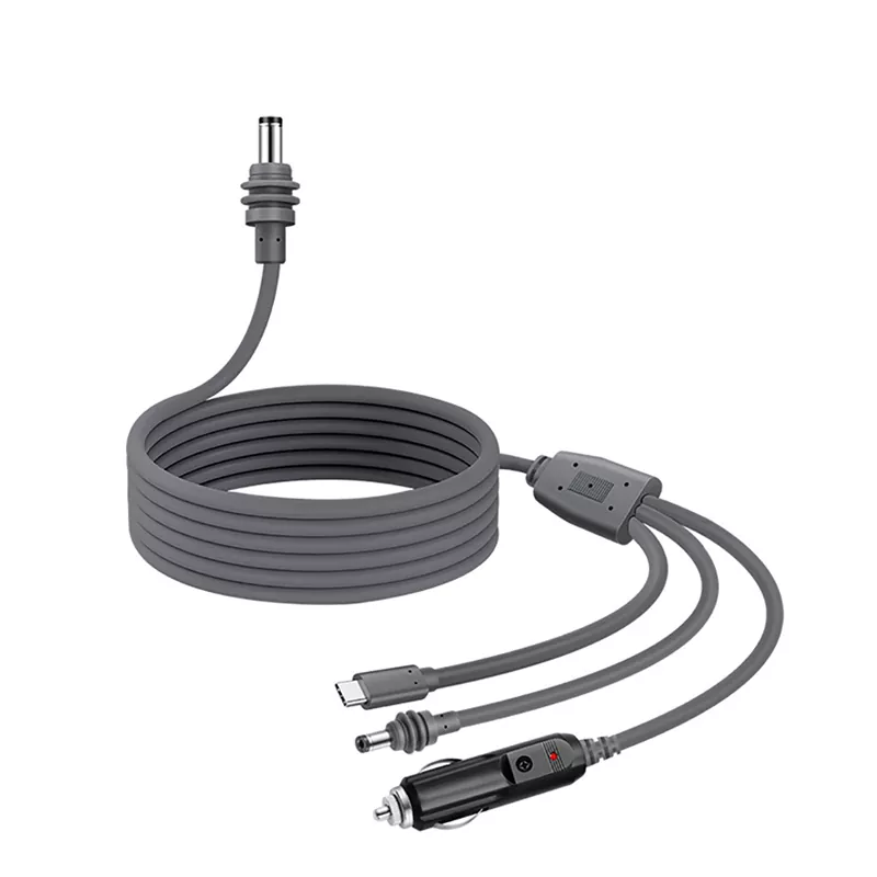 3-i-1 Starlink DC til USB-C bilopladerkabel