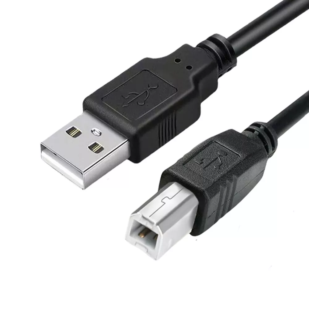USB 2.0 A han til B han printerkabel