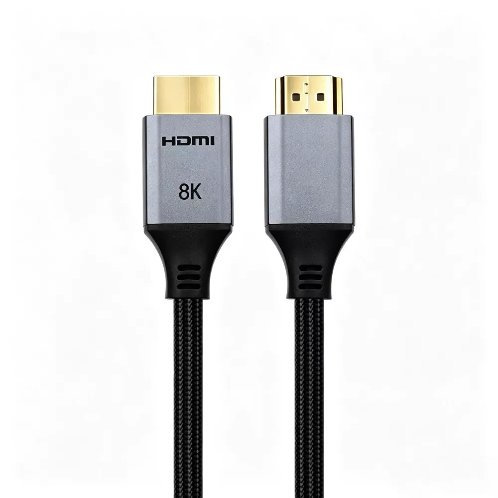 Zinklegering Shell 8K HDMI-kabel til kamera AM til AM